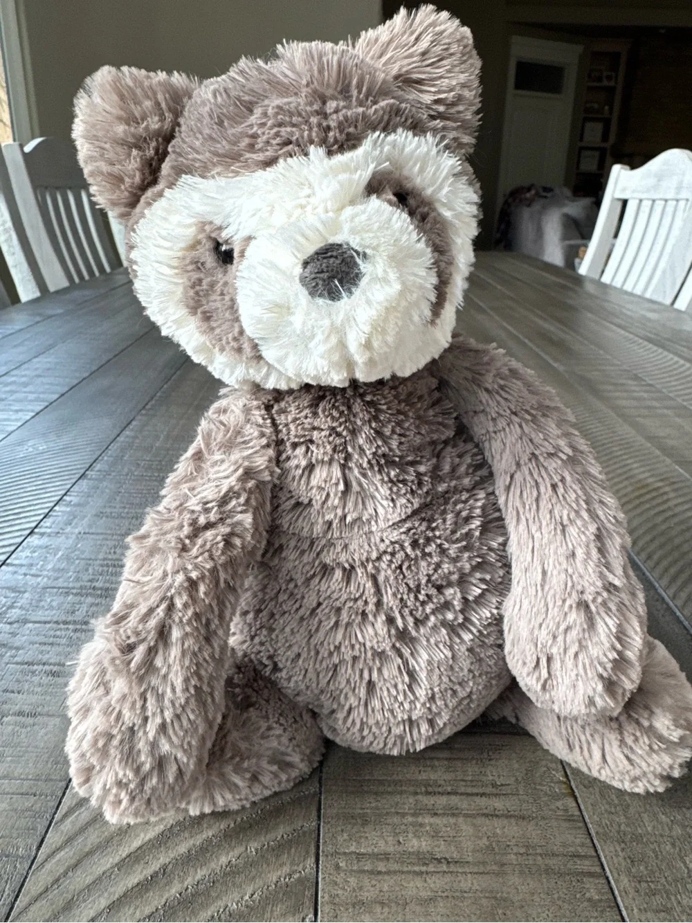 Jellycat Bashful Raccoon 12” Plush Toy